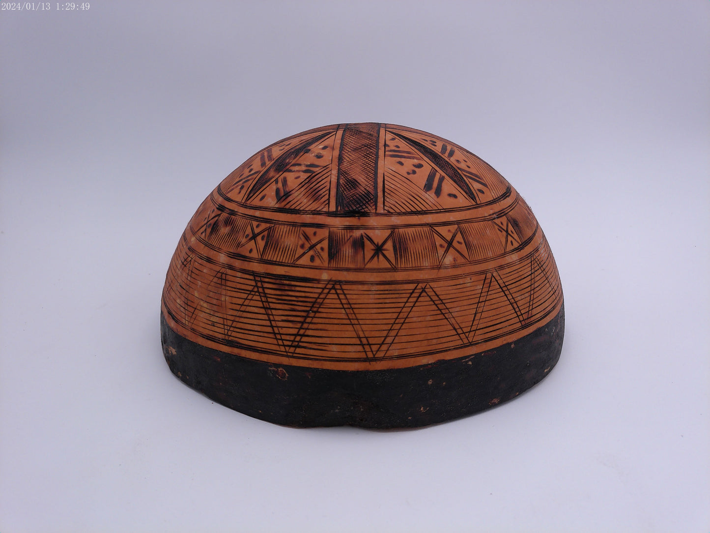 Old Wooden African Bowl African Decoration