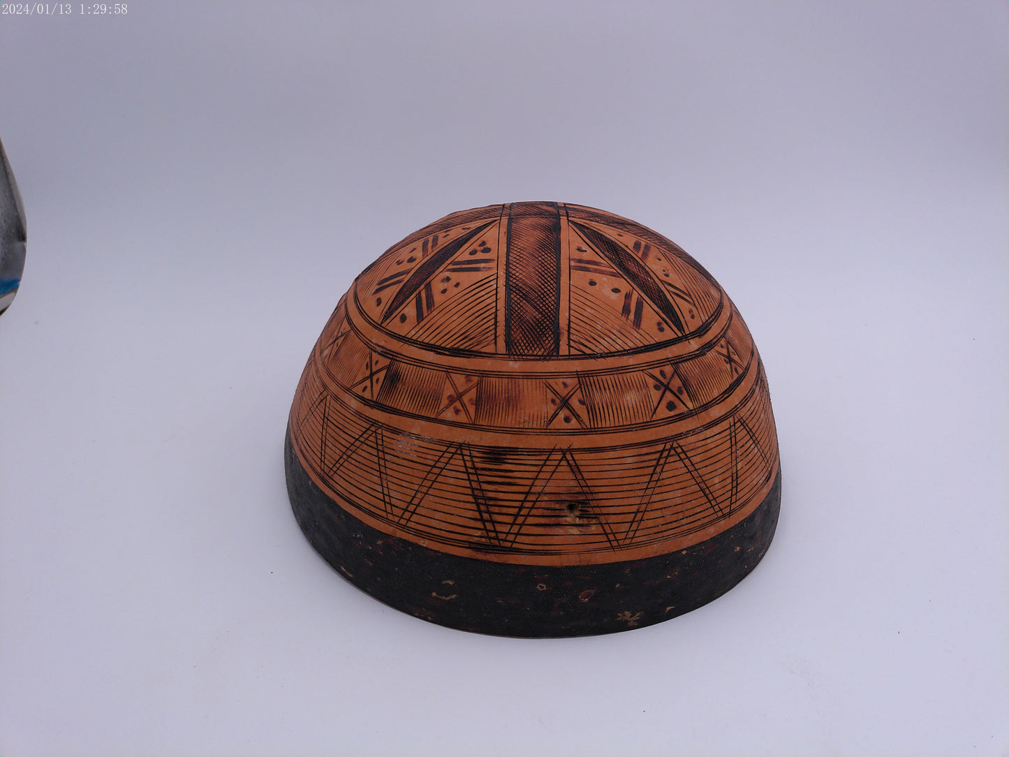 Old Wooden African Bowl African Decoration