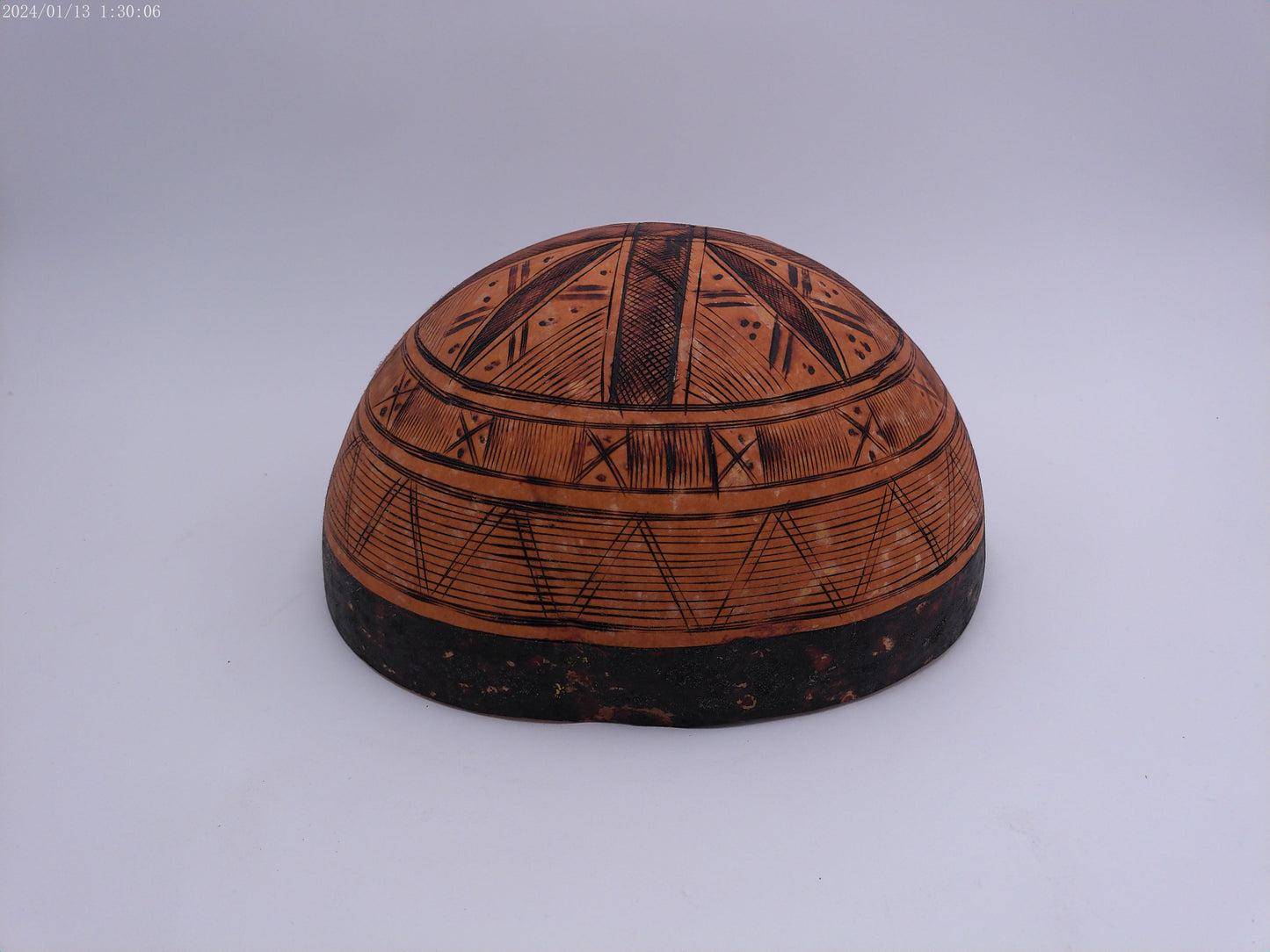 Old Wooden African Bowl African Decoration