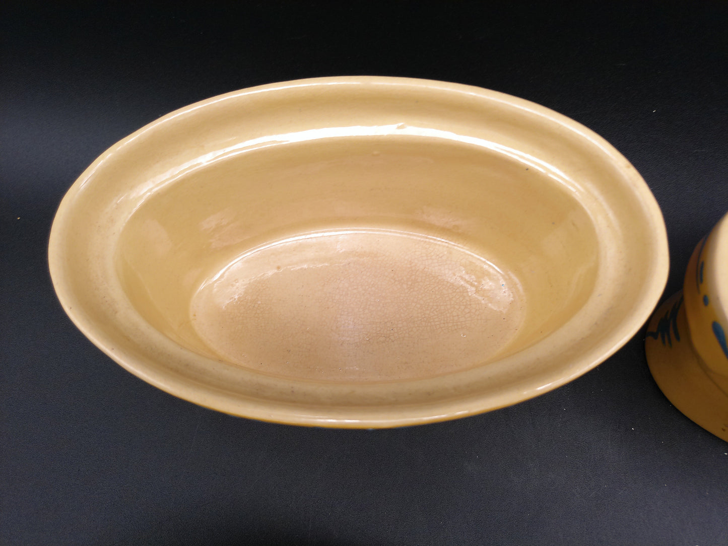Oval Casserole Dish Set of 2 with Lids Marked on Bottom 00 Vintage