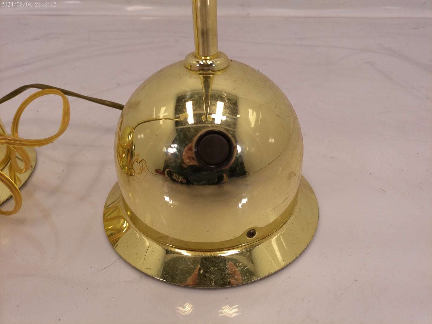 Pair of Brass desk lamps Vintage