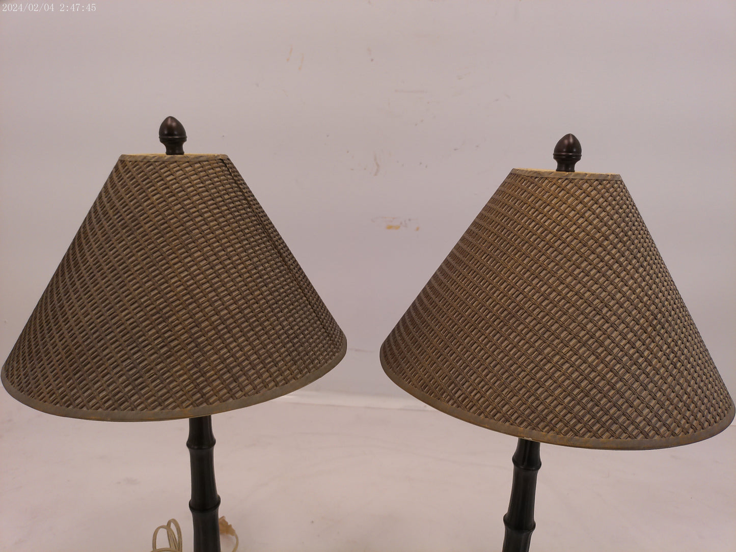 Two End Table Lamps Unique Lamp Shades