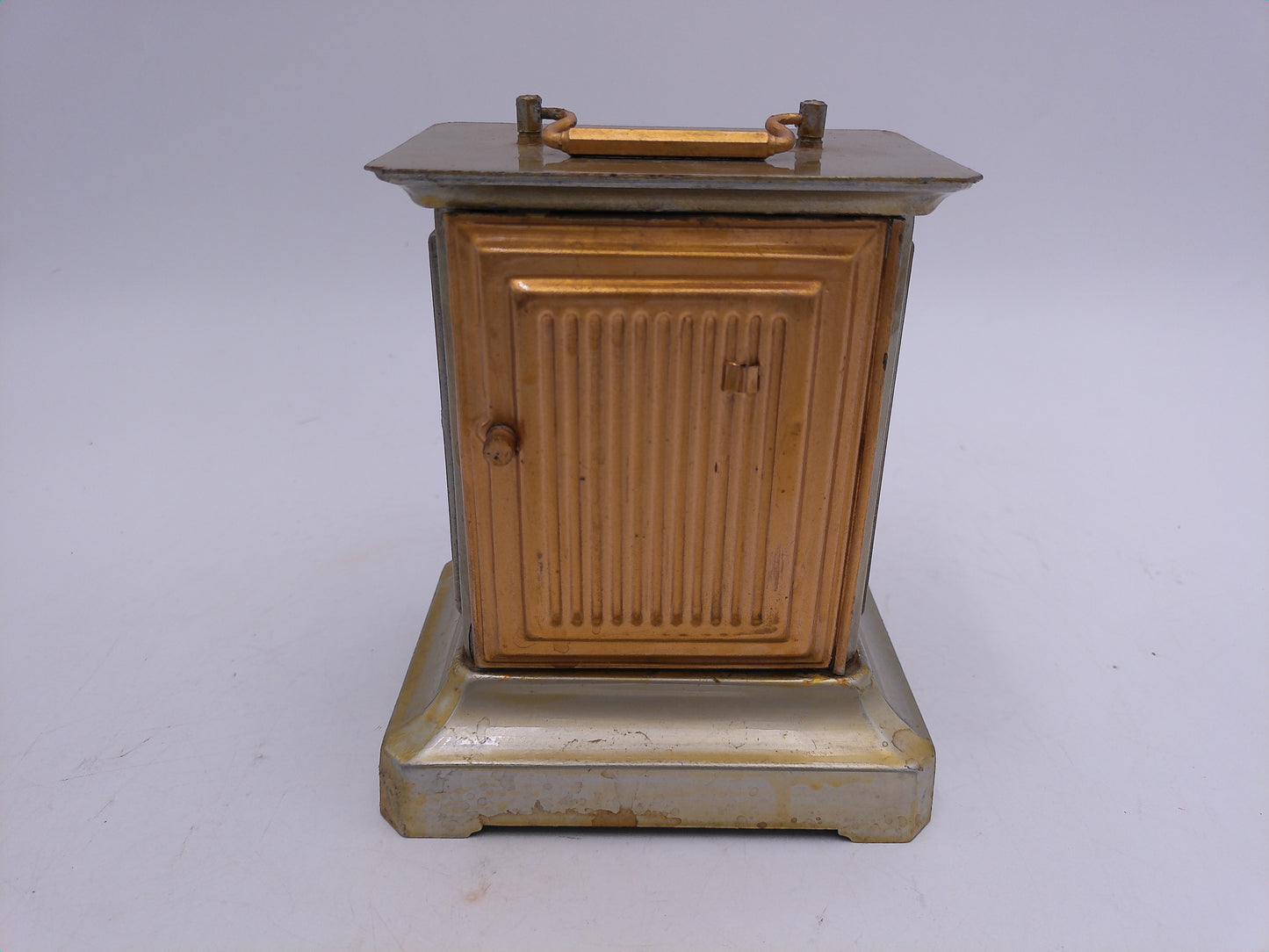 German musical clock by FMS Fredrich Mauthe from Swchwenningen Germany Antique