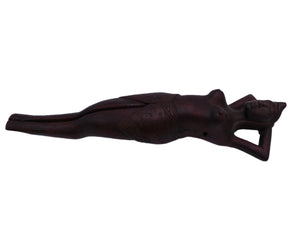 Polynesian Hand Carved Wood Nutcracker