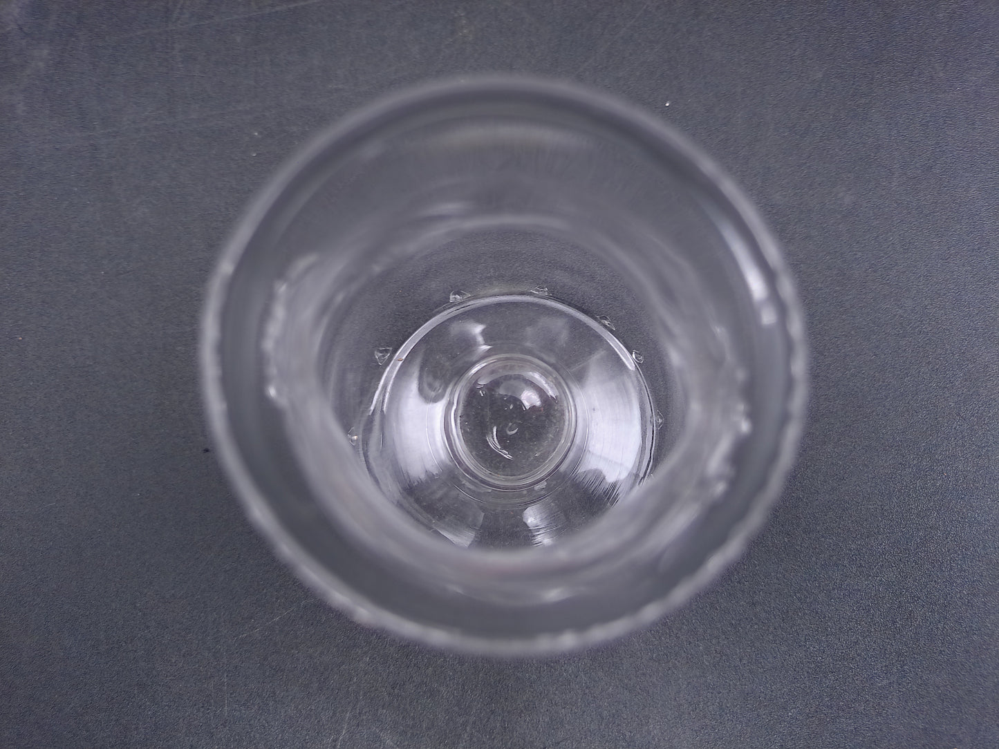 Hand Blown Glass Bud Vases Small  Set of 3 Vintage