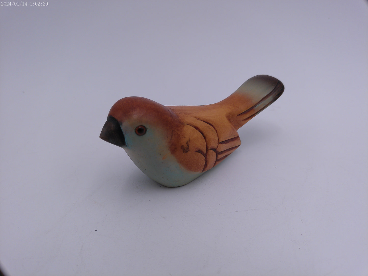 Wooden Bird Statue Made in Africa