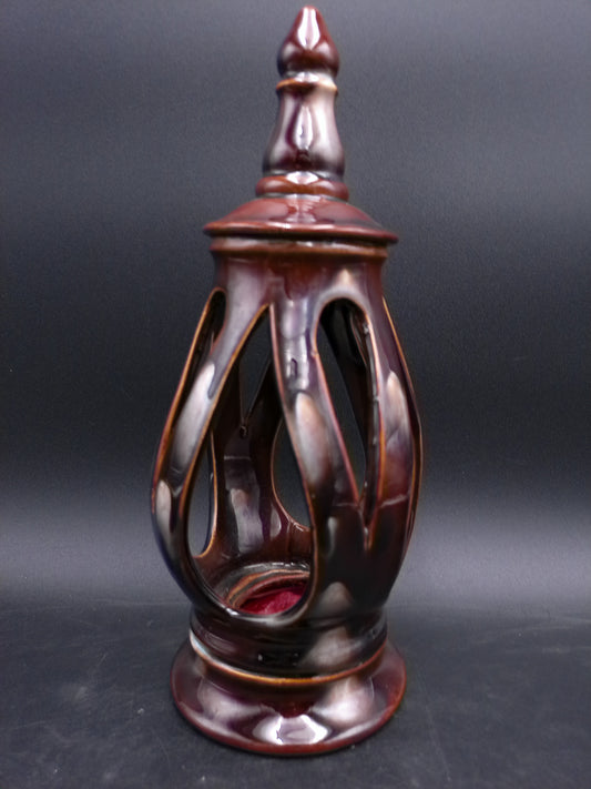 Cermanic Decorative Keepsake Urn Candle Lantern Holder Vintage