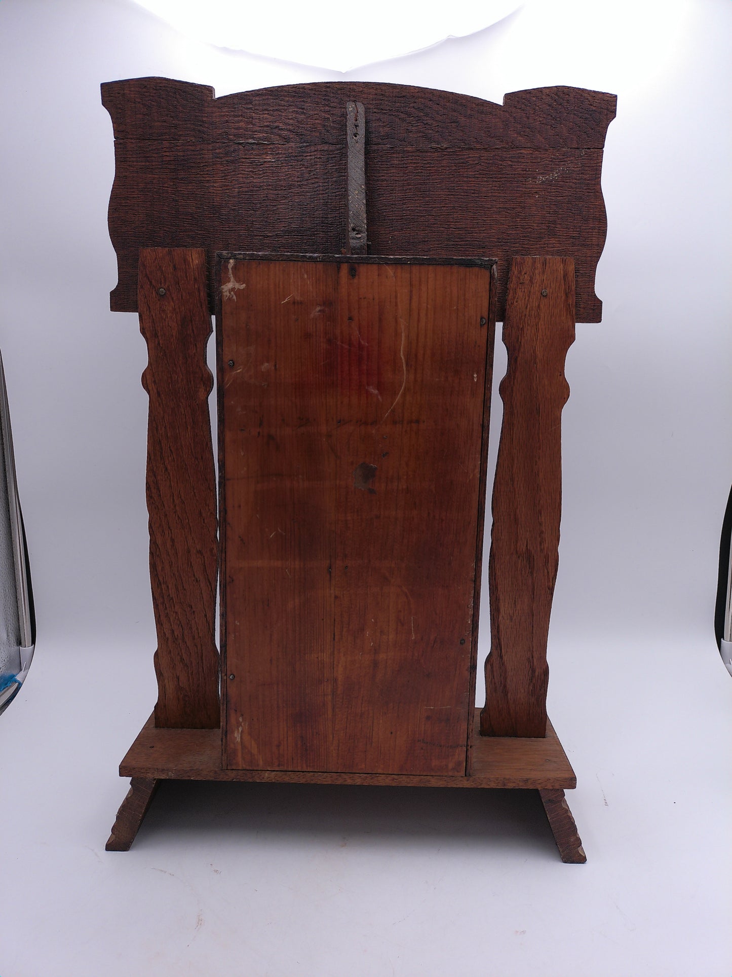 Ingraham Gingerbread Parlor Kitchen Mantle Clock With Chime Works