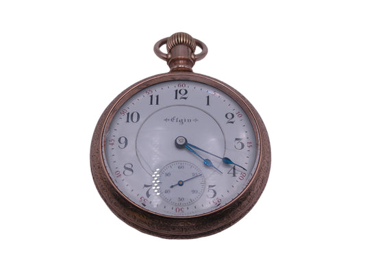 Elgin Pocket Watch 1879 Works 21 Jewels  14K Gold Super Rare Prof. Serviced