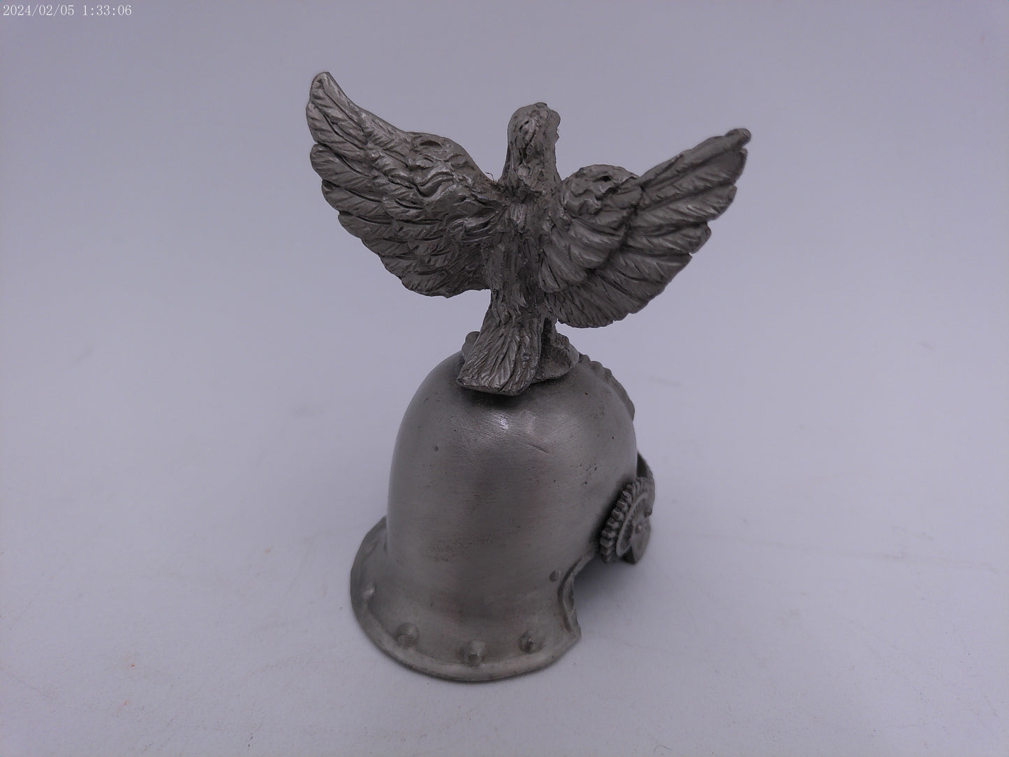Prussian Regiment Corps Officers  Miniature Parade Helmet Iron Cross Award