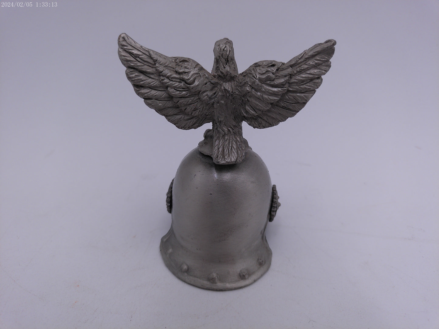 Prussian Regiment Corps Officers  Miniature Parade Helmet Iron Cross Award