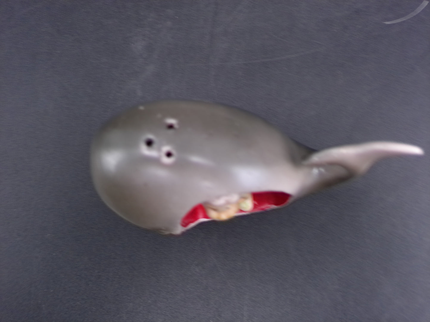 Enesco Jonah and the Whale Salt and Pepper Shaker Vintage