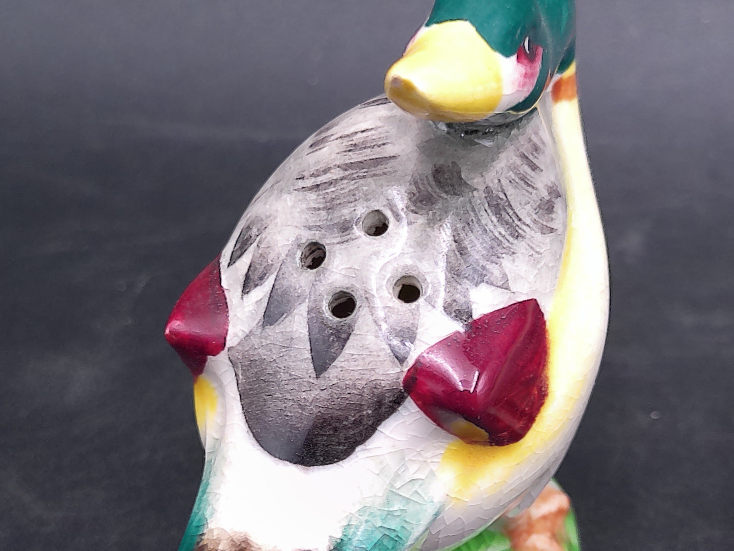 Salt and Pepper Shakers Geese Design Vintage Made in Japan