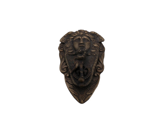 Antique Brass Beautiful Maiden Goddess Decorative Door Knocker