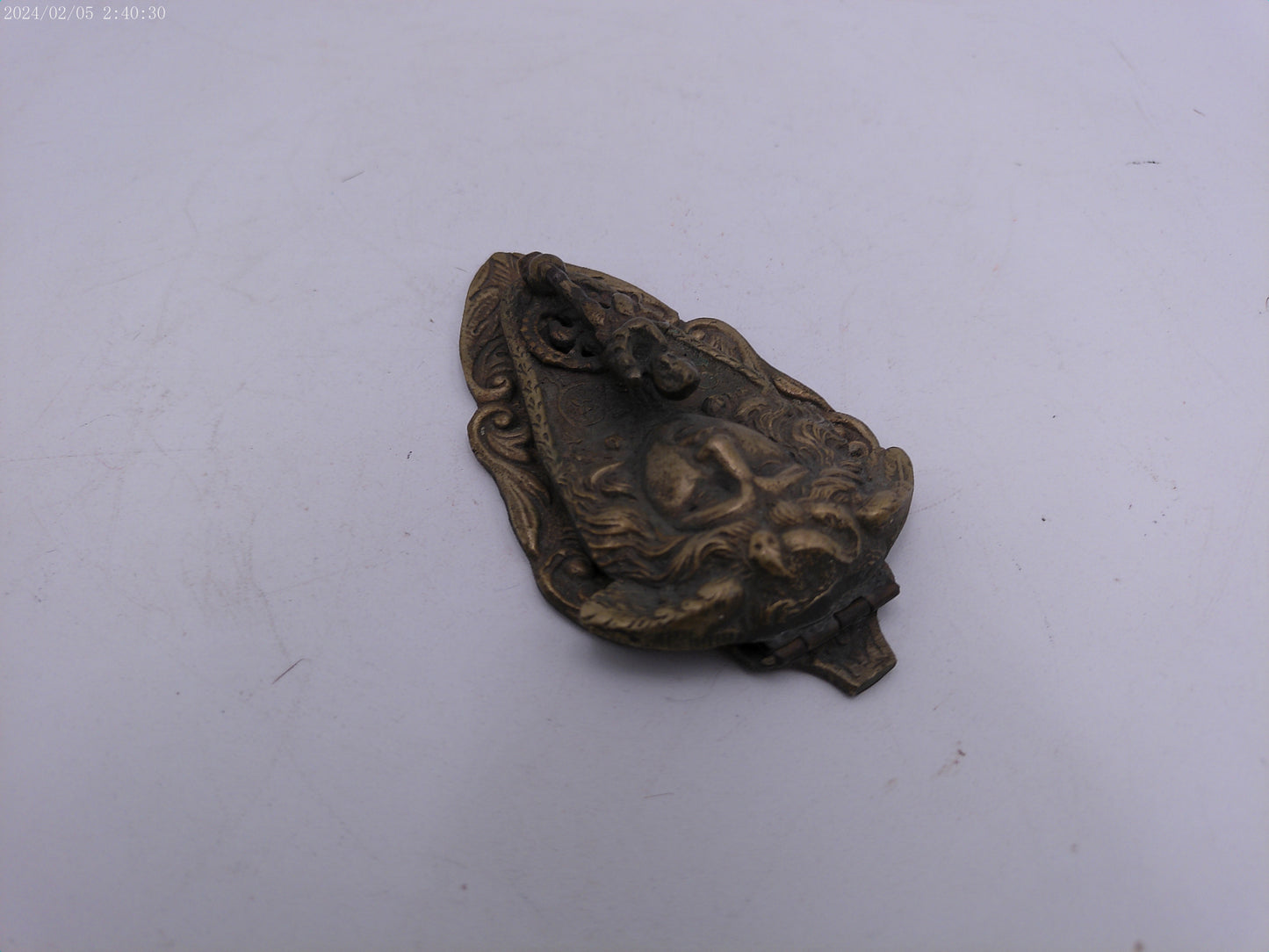 Antique Brass Beautiful Maiden Goddess Decorative Door Knocker