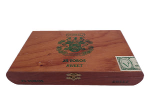Cigar Box Oliberos  25mToros Sweet   no Tobacco no cigar