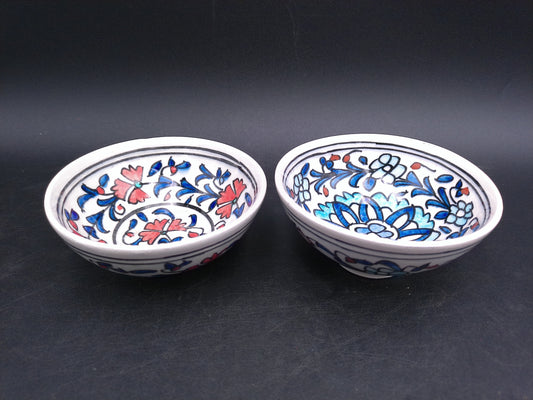 Colorful Decorative Floral Bowls two different Designs