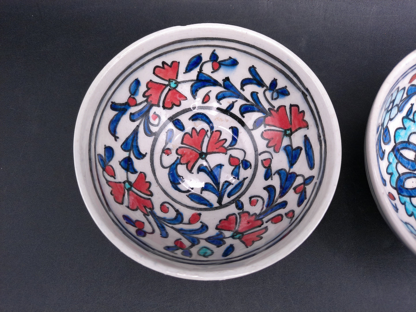 Colorful Decorative Floral Bowls two different Designs