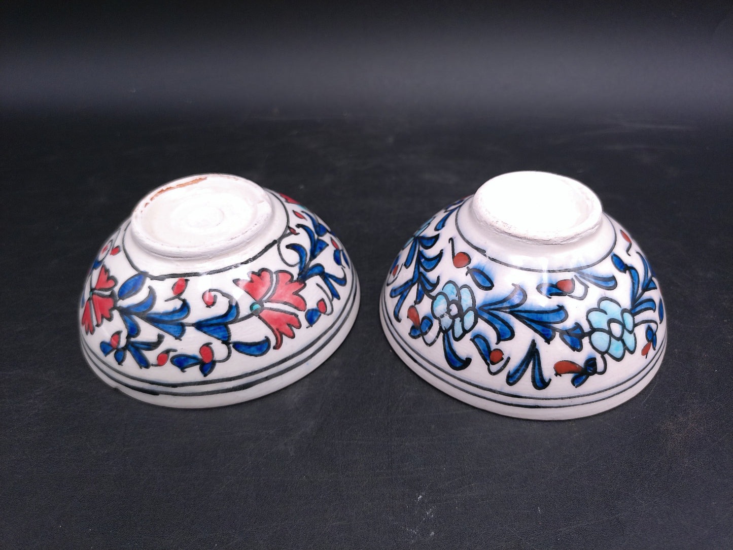 Colorful Decorative Floral Bowls two different Designs