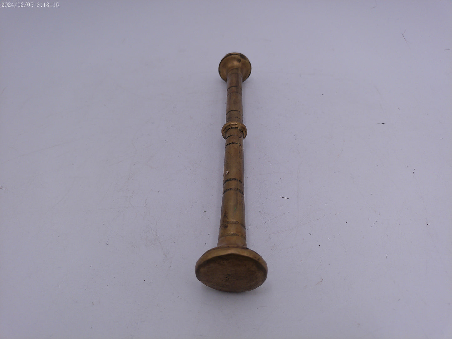 Vintage Apothecary Brass Mortar