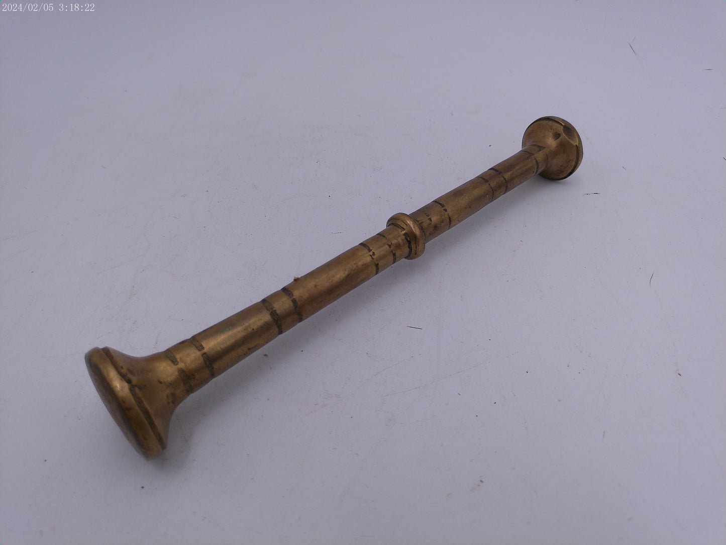 Vintage Apothecary Brass Mortar