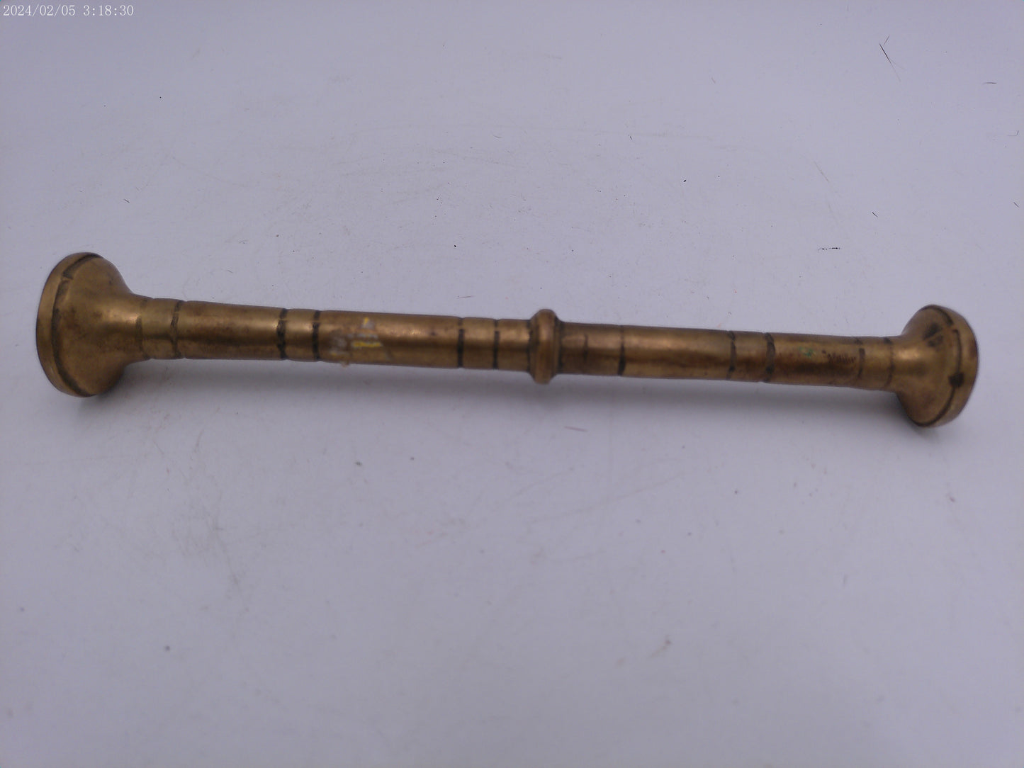 Vintage Apothecary Brass Mortar