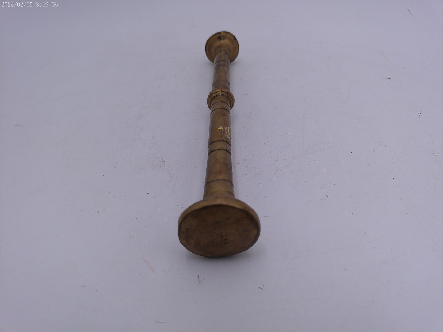Vintage Apothecary Brass Mortar