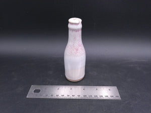 Salt Shaker Vintage Old Red Faded Floral Design