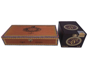Cusano Double Connecticut Dominican Republic  and Partagas Serie S no tobacco no Cigar Box
