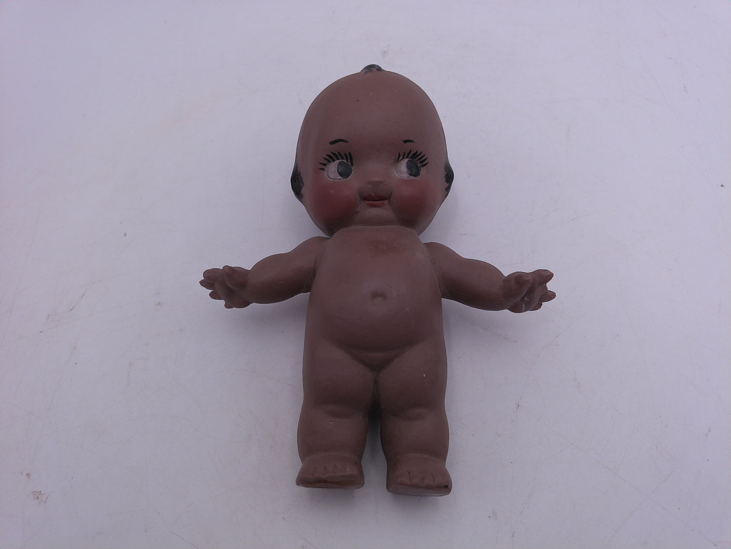 Kewpie lot of 6 Easter flower hat Dark skin Kewpies Vintage