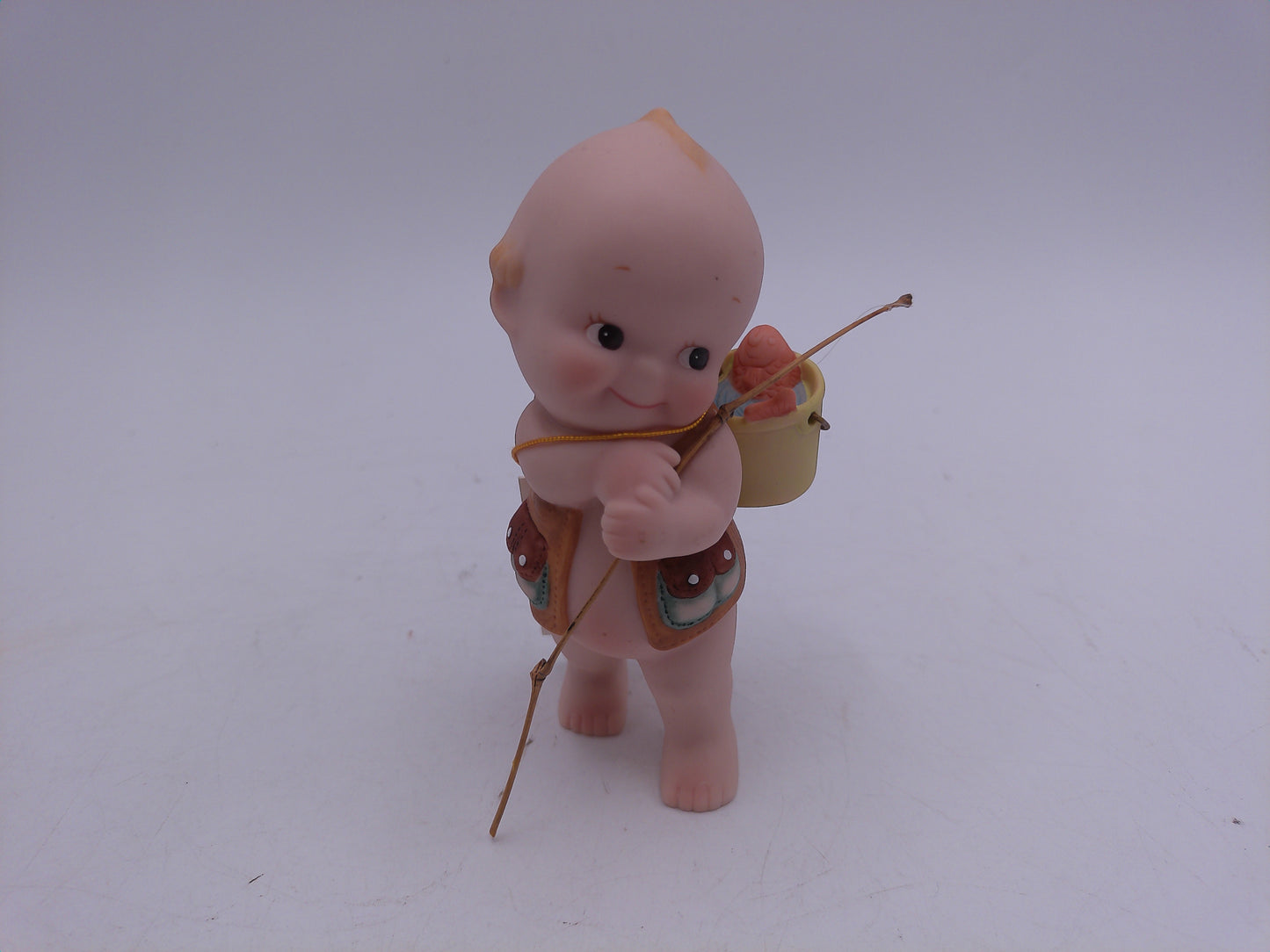 Kewpie Lot of 6 Hiding in Bread Basket Super Rare Figurines