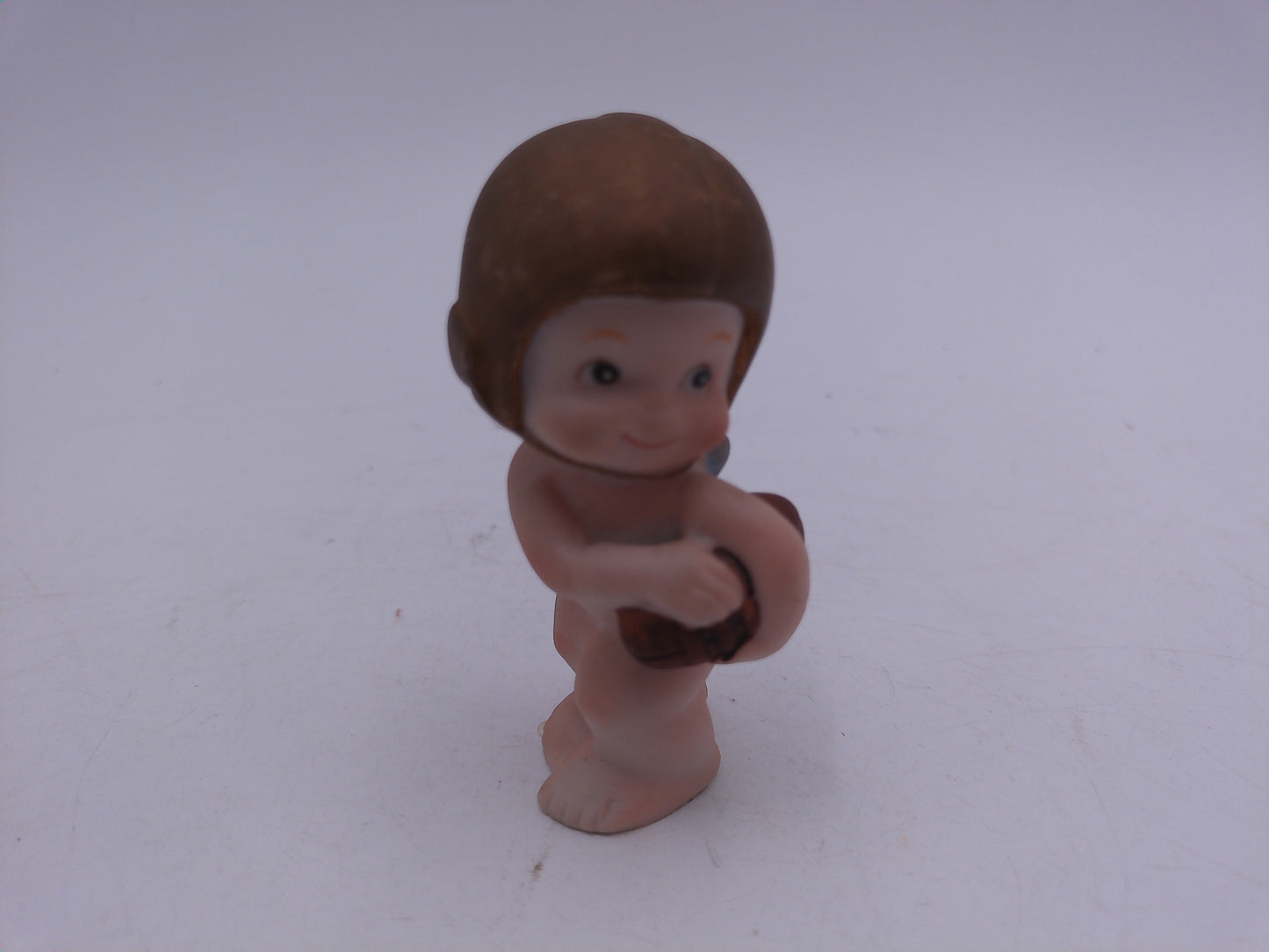 Kewpie Lot of 6 Hiding in Bread Basket Super Rare Figurines