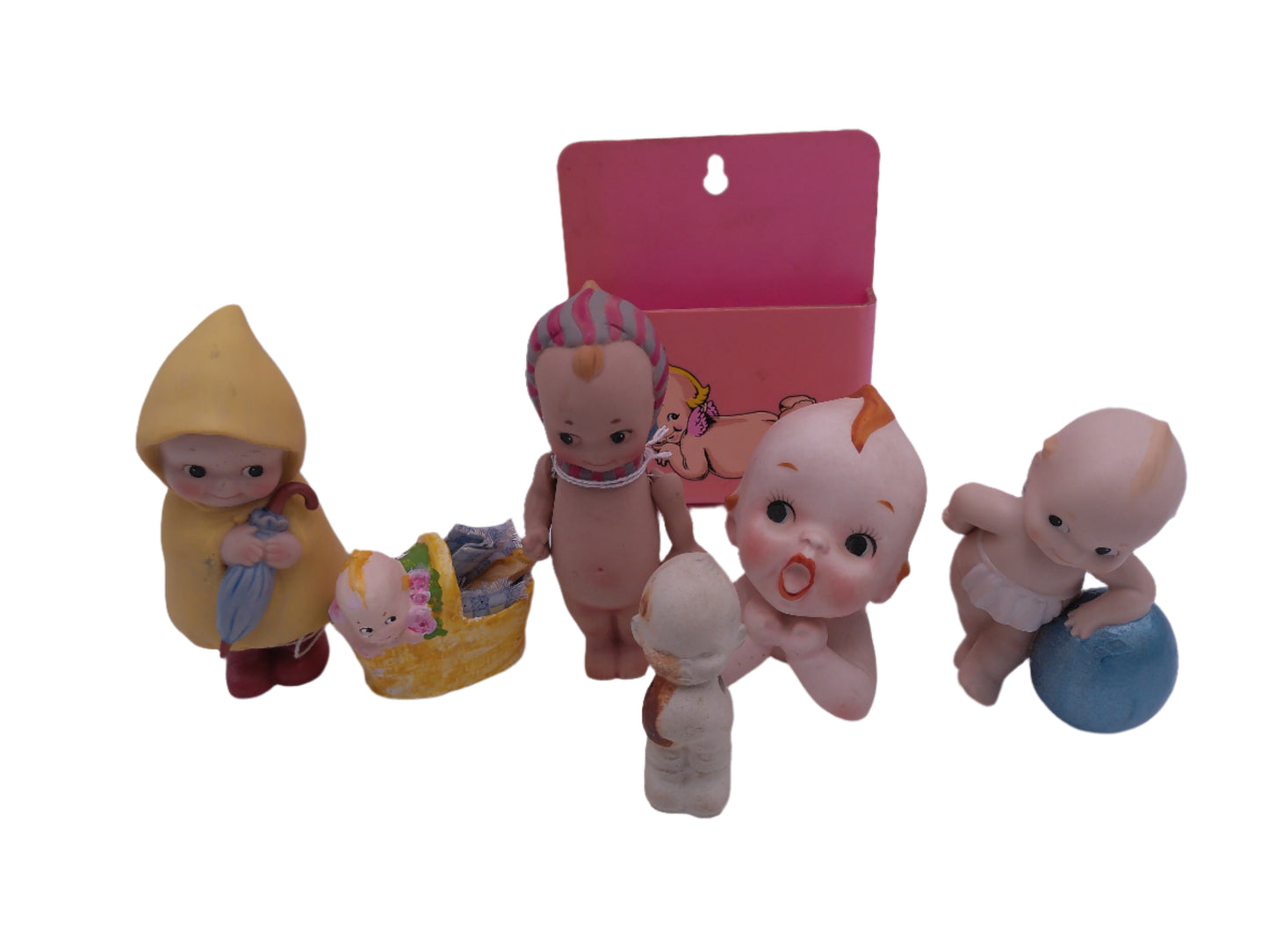 Kewpie Lot of 7 Figurines