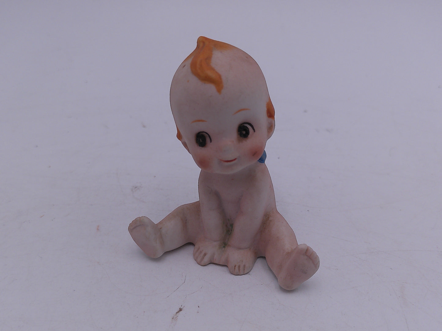 Kewpie lot of 6 Nurse Graduation Angel Noel Kewpie in Shoe and Fishing Vintage