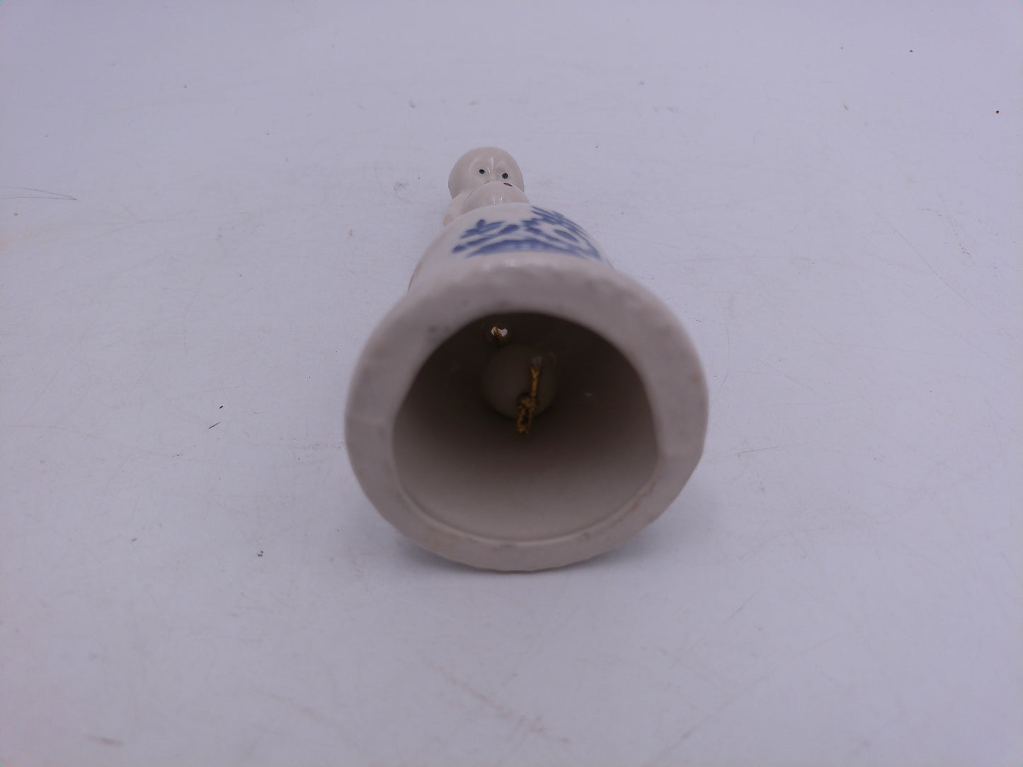 Kewpie Lot of 6 Kewpie in Hand Bell Christmas Kewpie Doll with Flowers