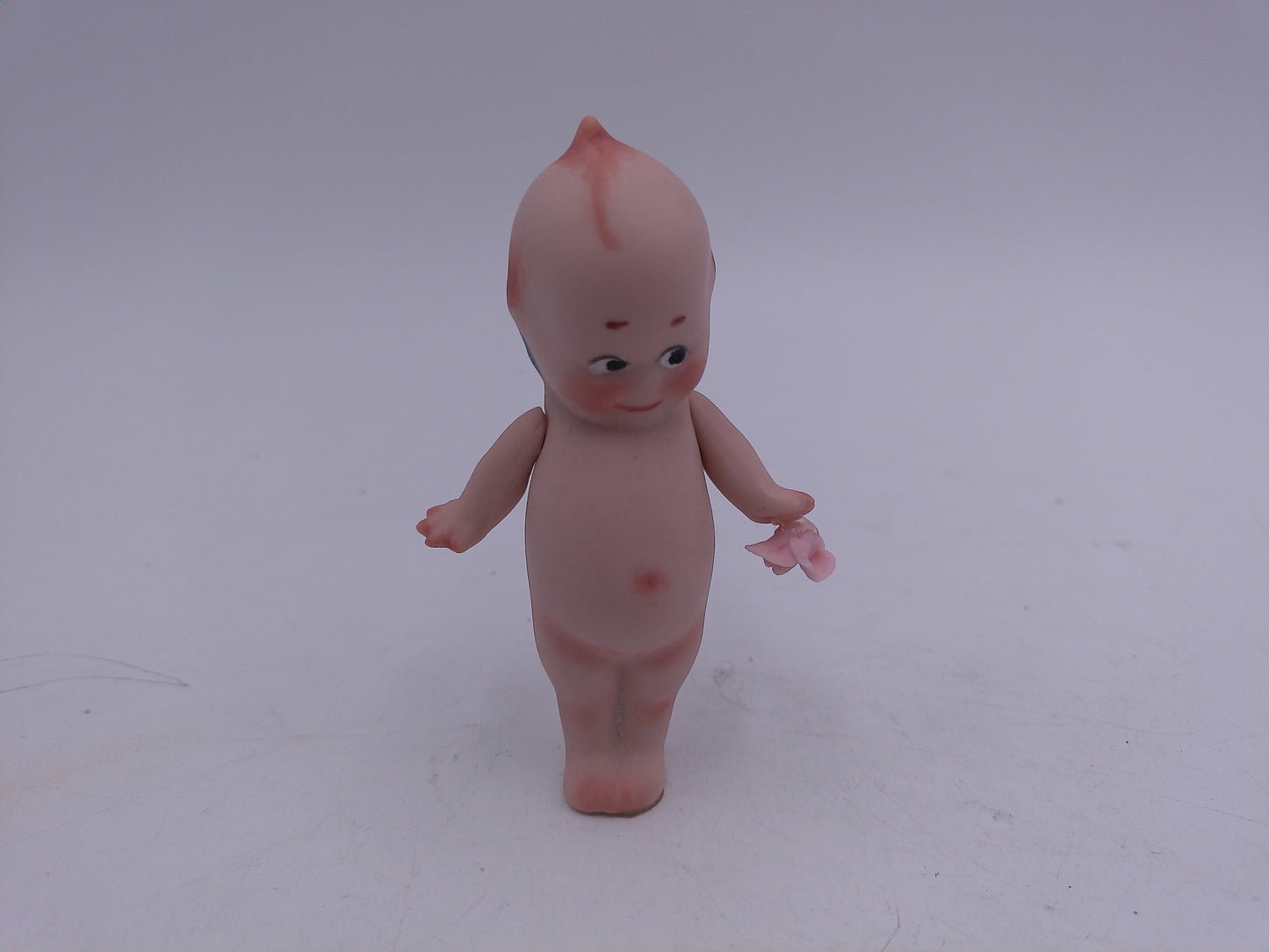 Kewpie Lot of 6 Kewpie in Hand Bell Christmas Kewpie Doll with Flowers