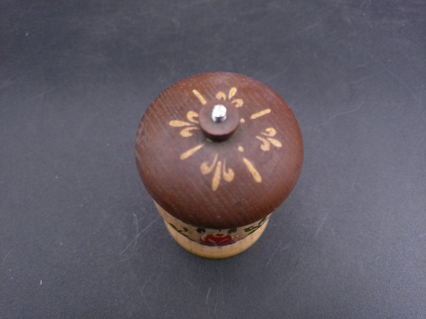 Wooden German Needle Case Holder And Pepper or Salt Shaker