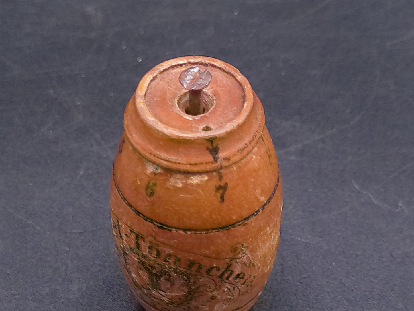 Wooden German Needle Case Holder And Pepper or Salt Shaker