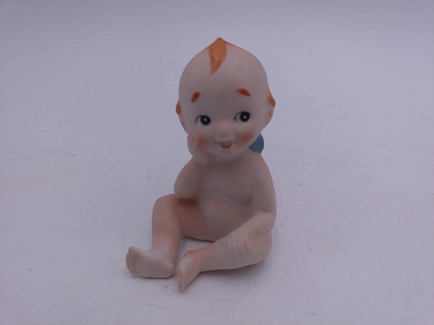 Kewpie Lot of 6 Kewpie in hand Nurse With Rabbit with Basket