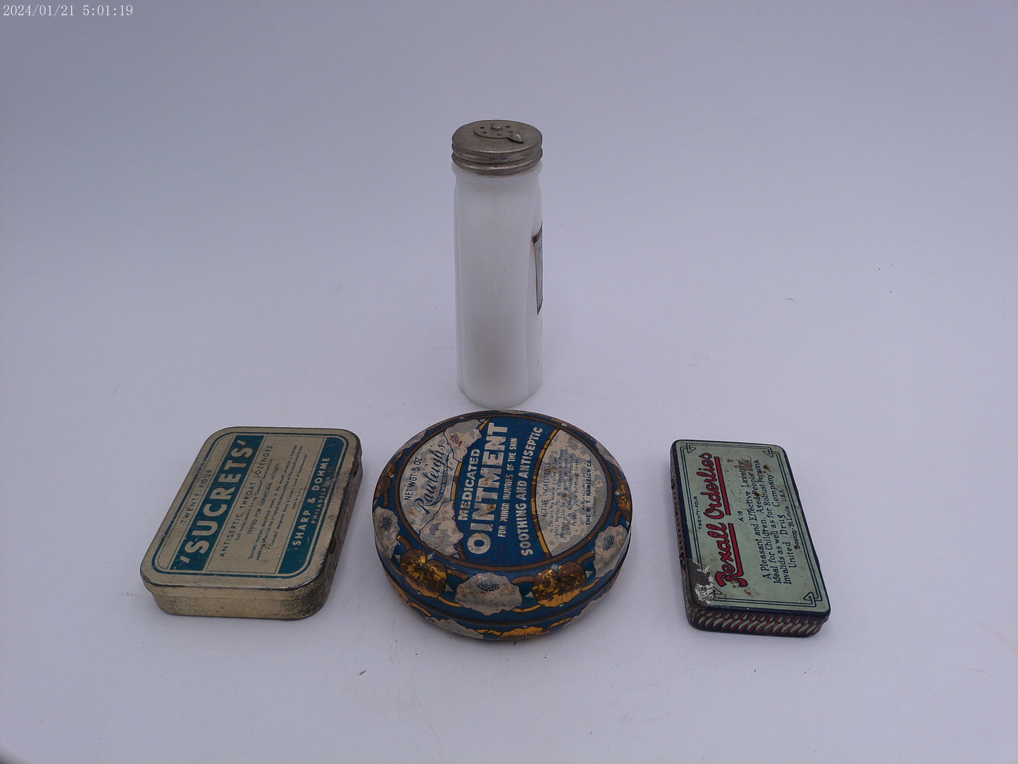 Lot of 4 Vintage lotions