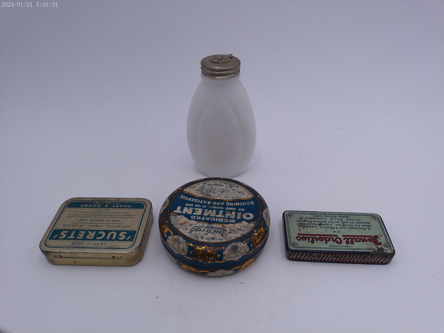 Lot of 4 Vintage ointments