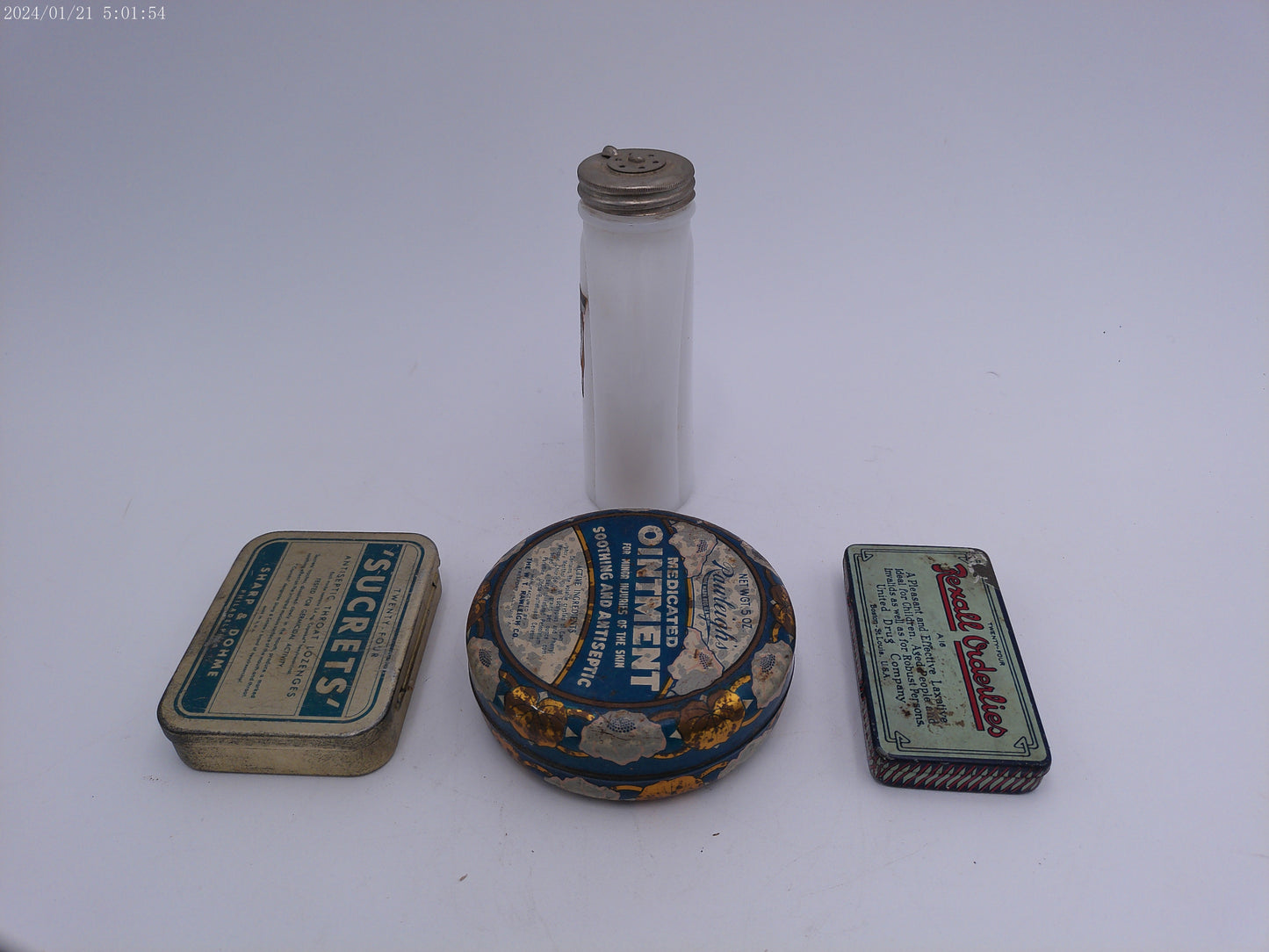 Lot of 4 Vintage lotions