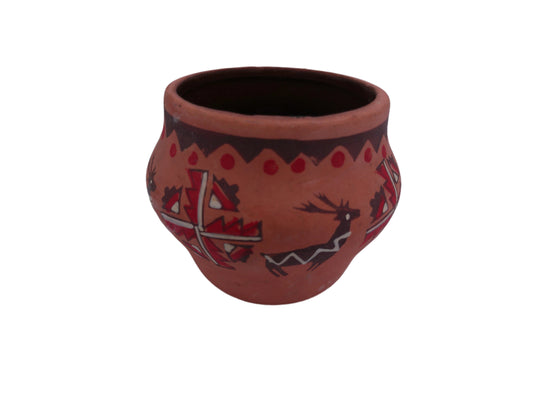 Vintage Native American Folk Art Pottery
