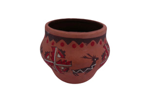 Vintage Native American Folk Art Pottery