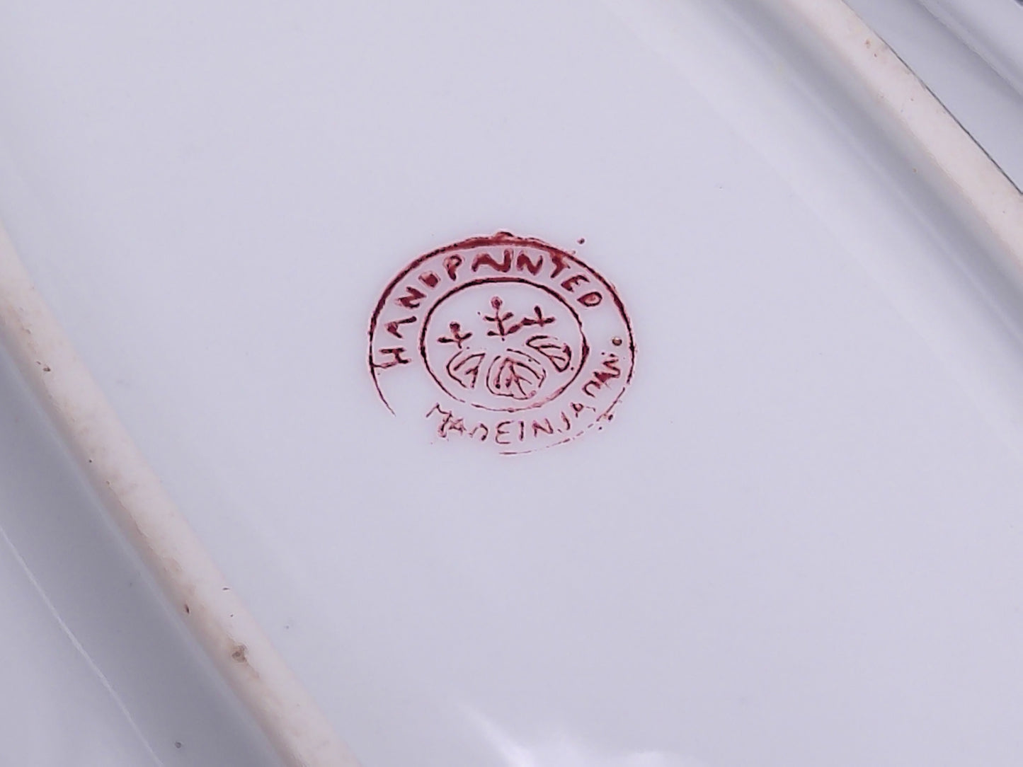 Japanize Japan Lusterware Plate Tray Island Design