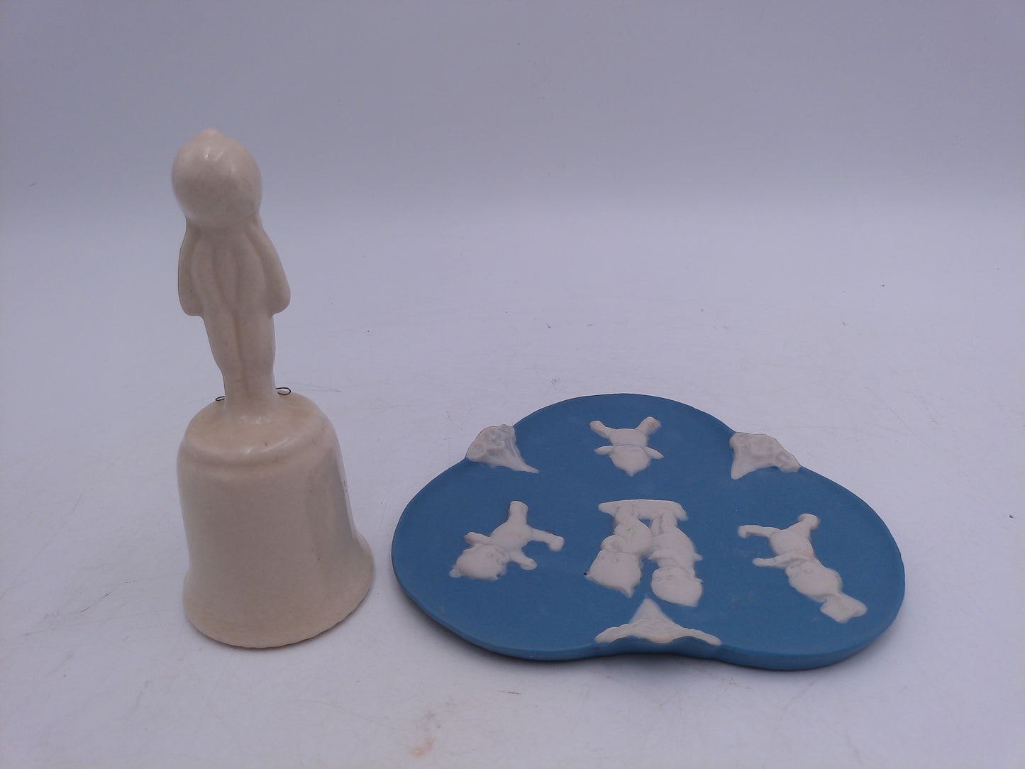 Kewpie Plate and Bell Vintage Rare