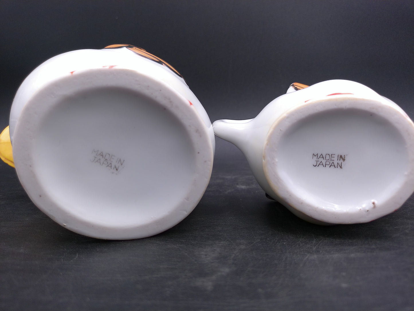 Blue Bird Big Beak Sugar Bowl Creamer Seagull Pelican Bird Creamer Pitcher