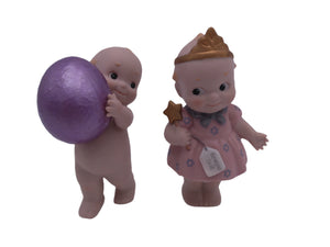 Kewpie Jasco 1994 and Kewpie carrying Purple Egg