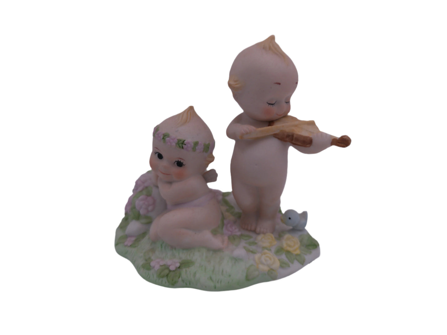 Kewpie Figurine (1985 Original) Jesco Playing Violin