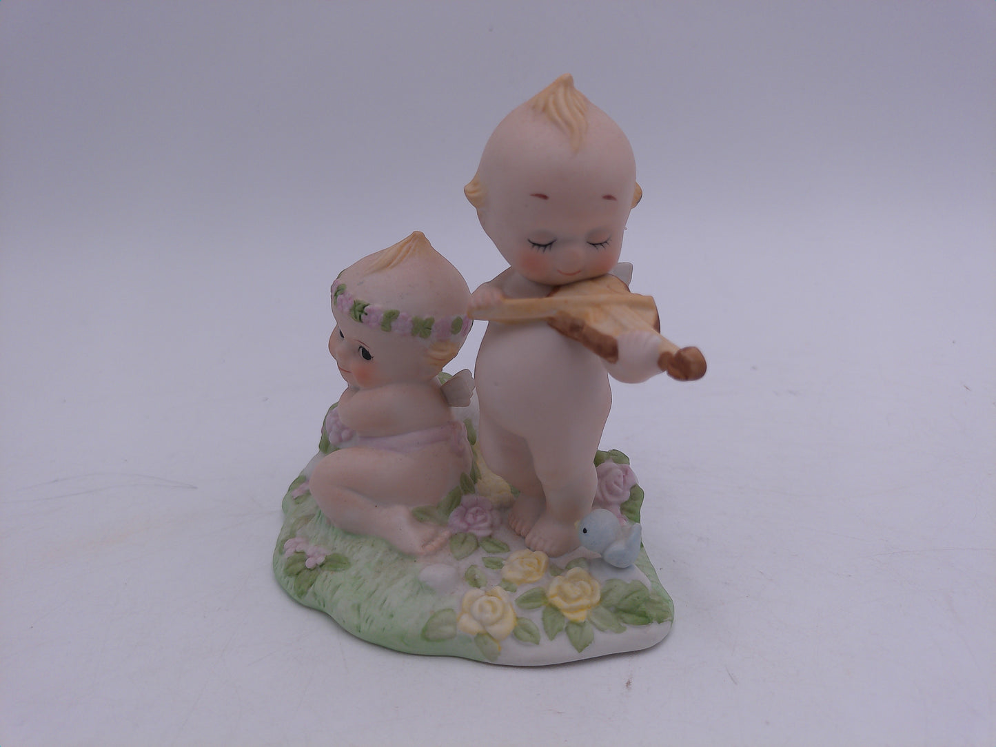 Kewpie Figurine (1985 Original) Jesco Playing Violin